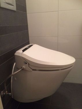 Zwevend toilet